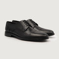 Dirk Brogues Chaussures Derby en cuir noir pour Homme