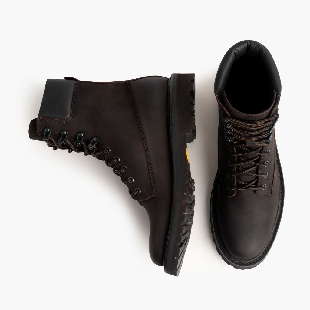 Explorer Rocky Road Bottines en cuir pour Homme - Contrefort de talon renforcé & surpiqûres doubles de précision