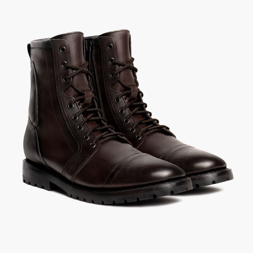 Casa Moto Old English Leather Boots pour Homme