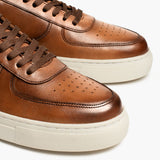Cushioned Leather Insole & Ergonomic Arch Support Construction Detail