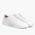 Court Blanc Baskets en cuir pour Homme