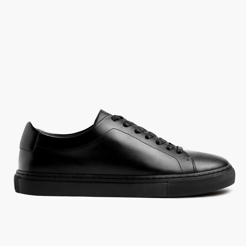 Encore Jet Noir Baskets en cuir pour Homme