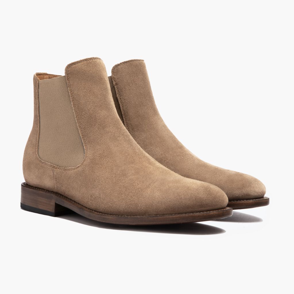 Cavalier Grès Bottines en cuir pour Homme in Classic Full-Grain Leather - Vue de profil | Acheter en ligne