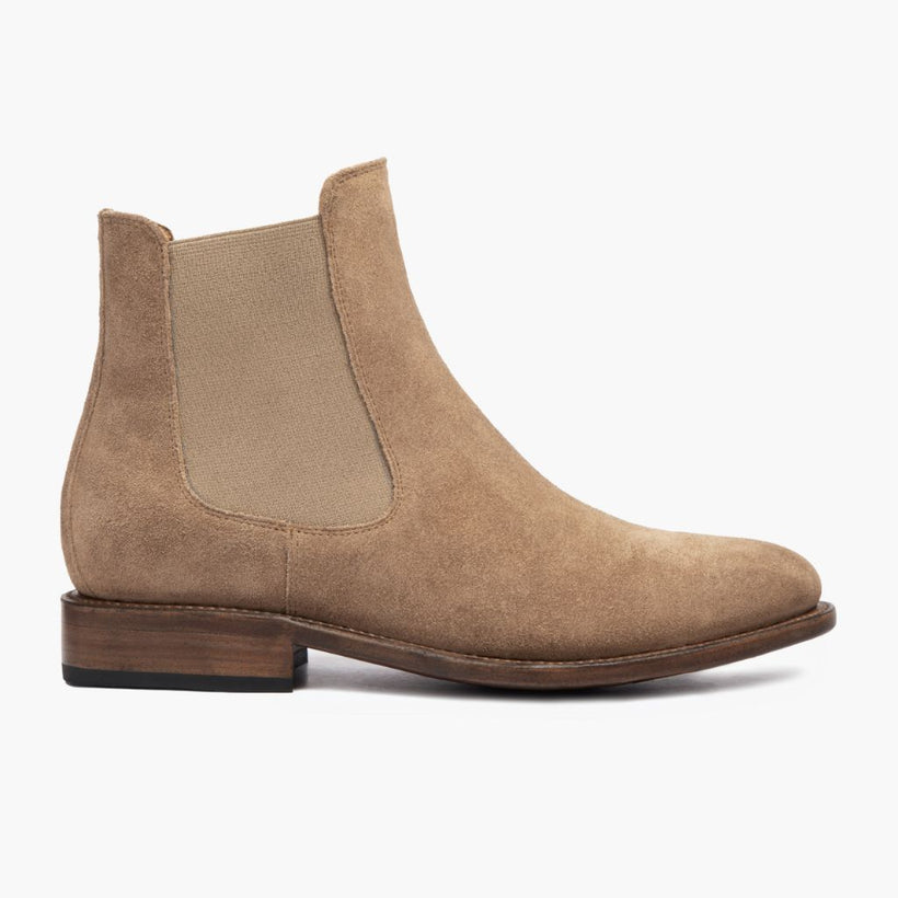 Cavalier Sandstone Leather Boots pour Homme