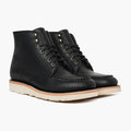 Diplomat Noir Mat Bottines en cuir pour Homme