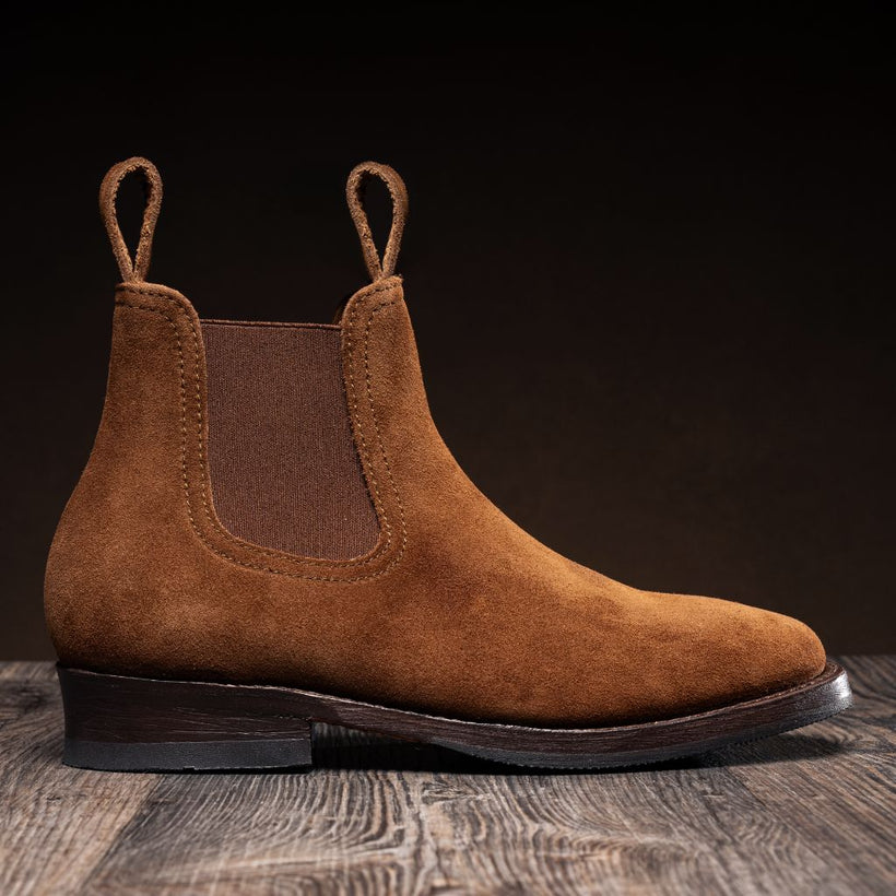 Journeyman Snuff Reverse Bottines en cuir pour Homme