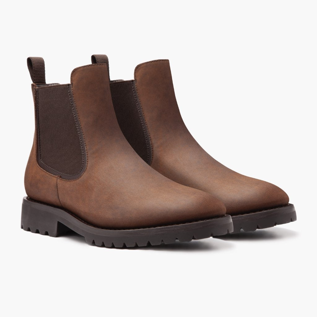 Legend Bourbon Bottines en cuir pour Homme in Classic Full-Grain Leather - Vue de profil | Acheter en ligne