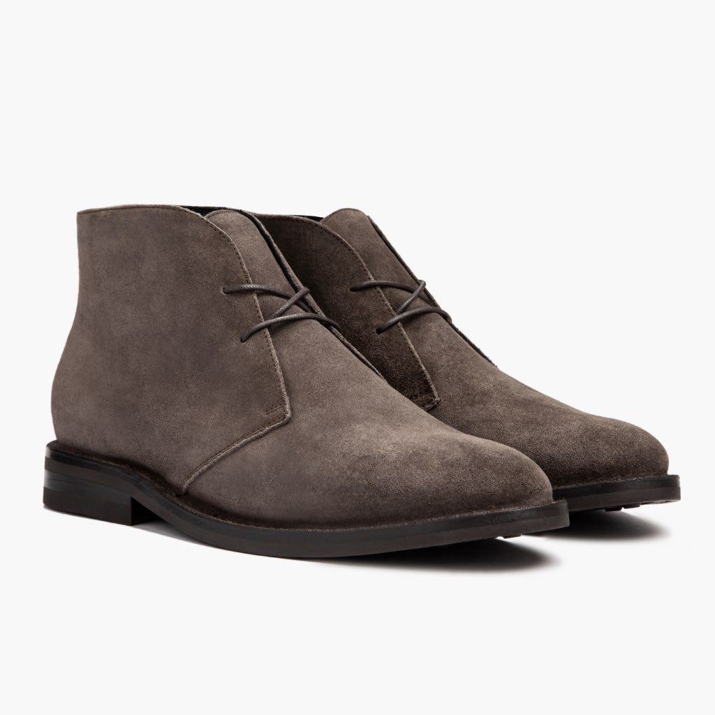 Scout Ash Bottines en cuir pour Homme For Men in Classic Full-Grain Leather - Vue de profil | Acheter en ligne