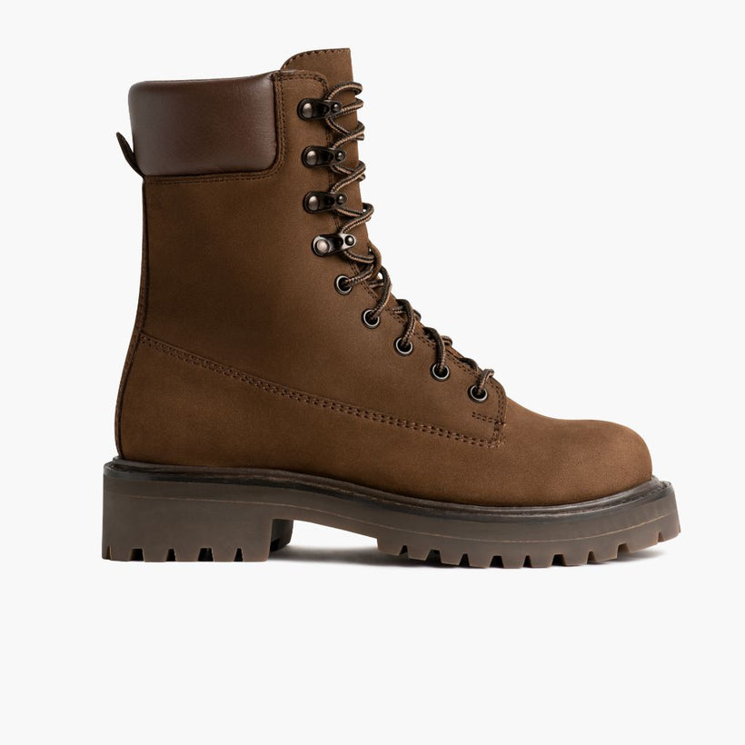Explorer Camel Matte Bottines en cuir pour Femme