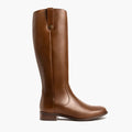 Crown Cuero Bottines en cuir pour Femme