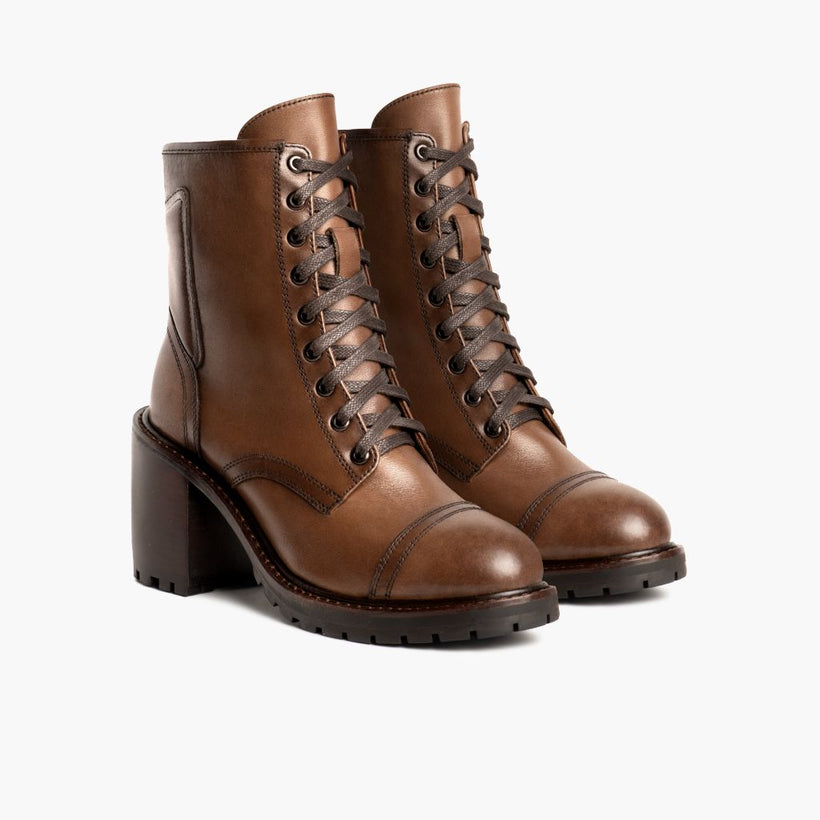 Rebel Blé Ambré Bottines en cuir pour Femme