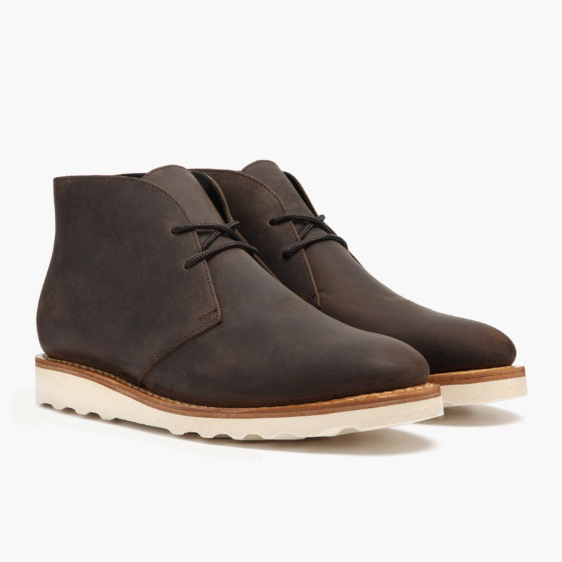 Scout Tobacco Leather Boots pour Homme