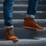 Orlaven Bearman Moc Toe Brown Suede Boots footwear image 10