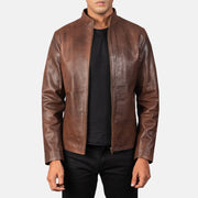 
Alex Veste Motard en Cuir pour Homme – alternate product view 1