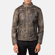 
Alex Veste Motard en Cuir pour Homme – alternate product view 4