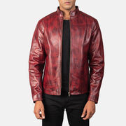 
Alex Veste Motard en Cuir pour Homme – alternate product view 1