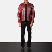 
Alex Veste Motard en Cuir pour Homme – alternate product view 3