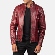 
Alex Veste Motard en Cuir pour Homme – alternate product view 4