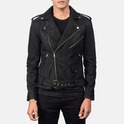 
Allaric Alley Veste Motard en Cuir pour Homme – alternate product view 3