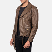 
Allaric Alley Veste Motard en Cuir pour Homme – alternate product view 2