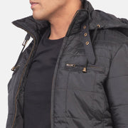 Vue intérieure Showing Quilted Polyester Lining &amp; Deux poches intérieures