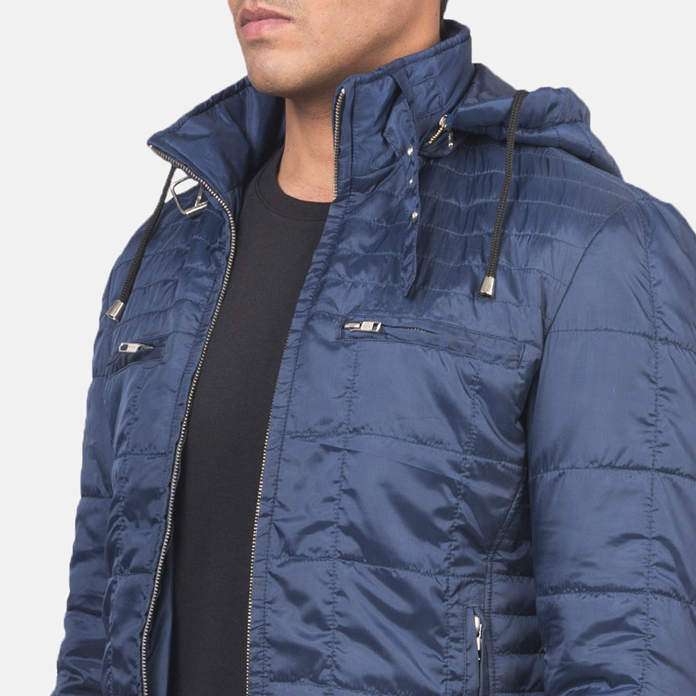 Vue intérieure Showing Quilted Polyester Lining &amp; Deux poches intérieures