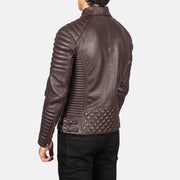 
Armand Vert Veste Motard en Cuir pour Homme – alternate product view 5