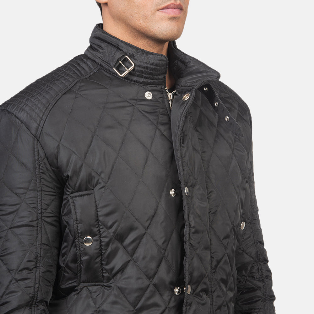 Vue intérieure Showing Quilted Polyester Lining &amp; Deux poches intérieures