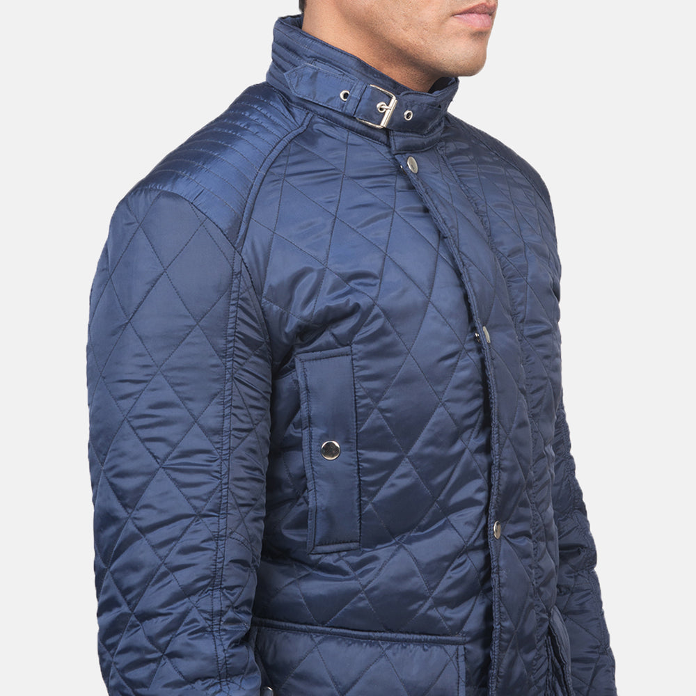 Interior View Showing Quilted Polyester Lining & Dual Inside Utility Storage Pockets