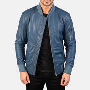 
Bomia MA-1 Blouson Bombardier en Cuir pour Homme – alternate product view 1