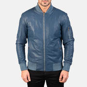 
Bomia MA-1 Blouson Bombardier en Cuir pour Homme – alternate product view 4