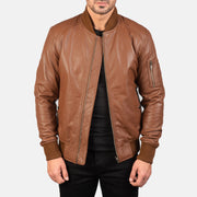 
Bomia MA-1 Blouson Bombardier en Cuir pour Homme – alternate product view 1