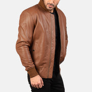 
Bomia MA-1 Blouson Bombardier en Cuir pour Homme – alternate product view 4