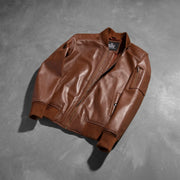 
Bomia MA-1 Blouson Bombardier en Cuir pour Homme – alternate product view 7