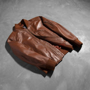 
Bomia MA-1 Blouson Bombardier en Cuir pour Homme – alternate product view 8