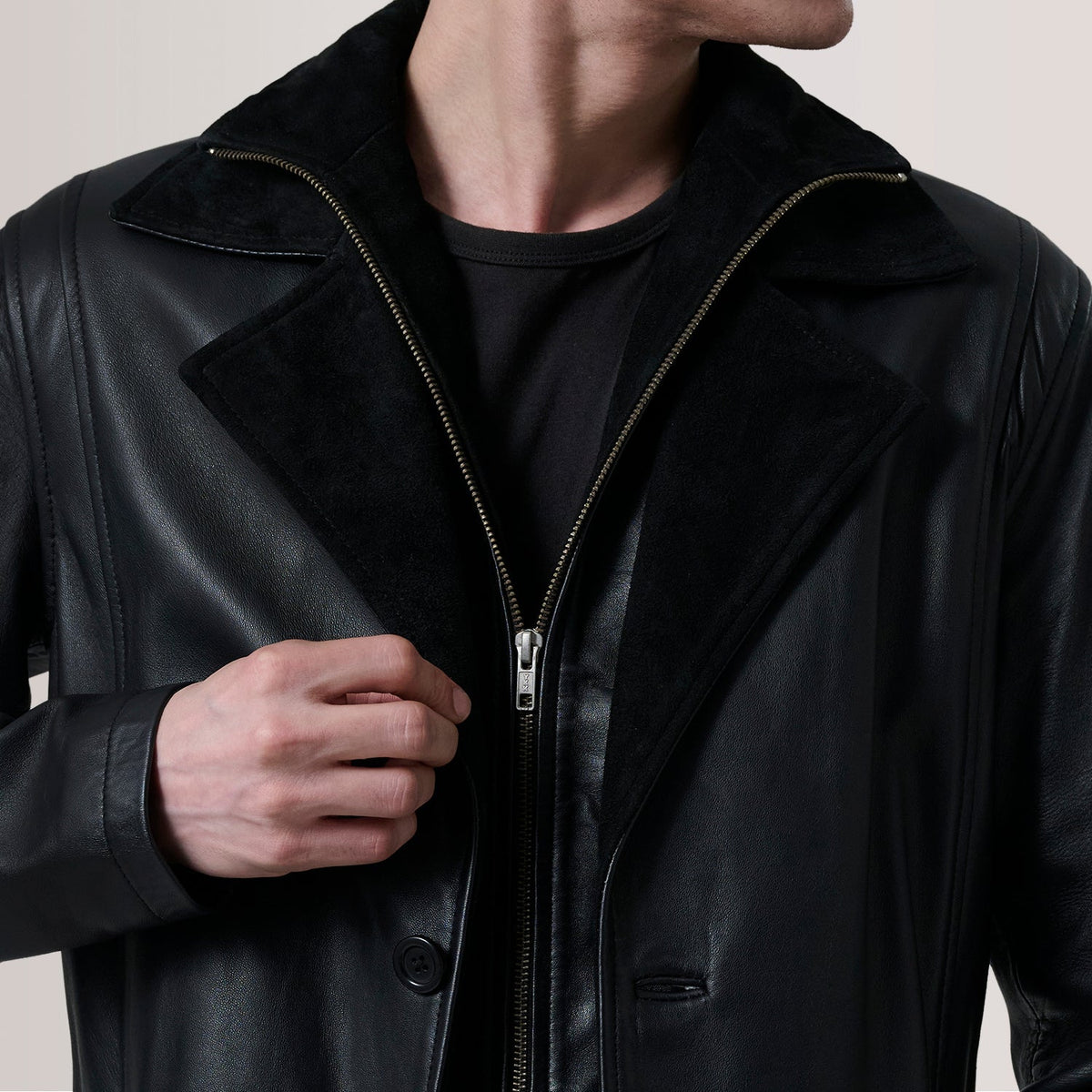 
Vue intérieure Showing Quilted Polyester Lining & Deux poches intérieures fonctionnelles
