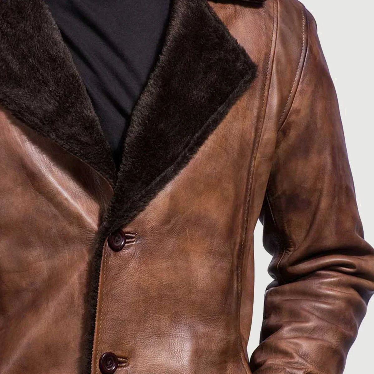 Vue intérieure Showing Faux Fur Lined (Torso) &amp; Deux poches intérieures