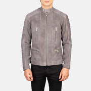 Damian Veste Motard en Cuir pour Homme – Vue produit alternative 4