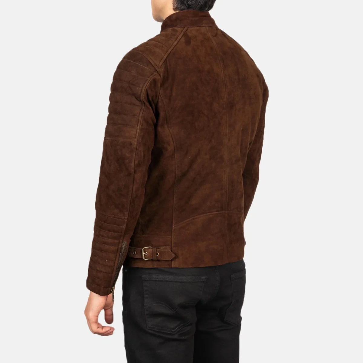 Damian Veste Motard en Cuir pour Homme – Vue produit alternative 5