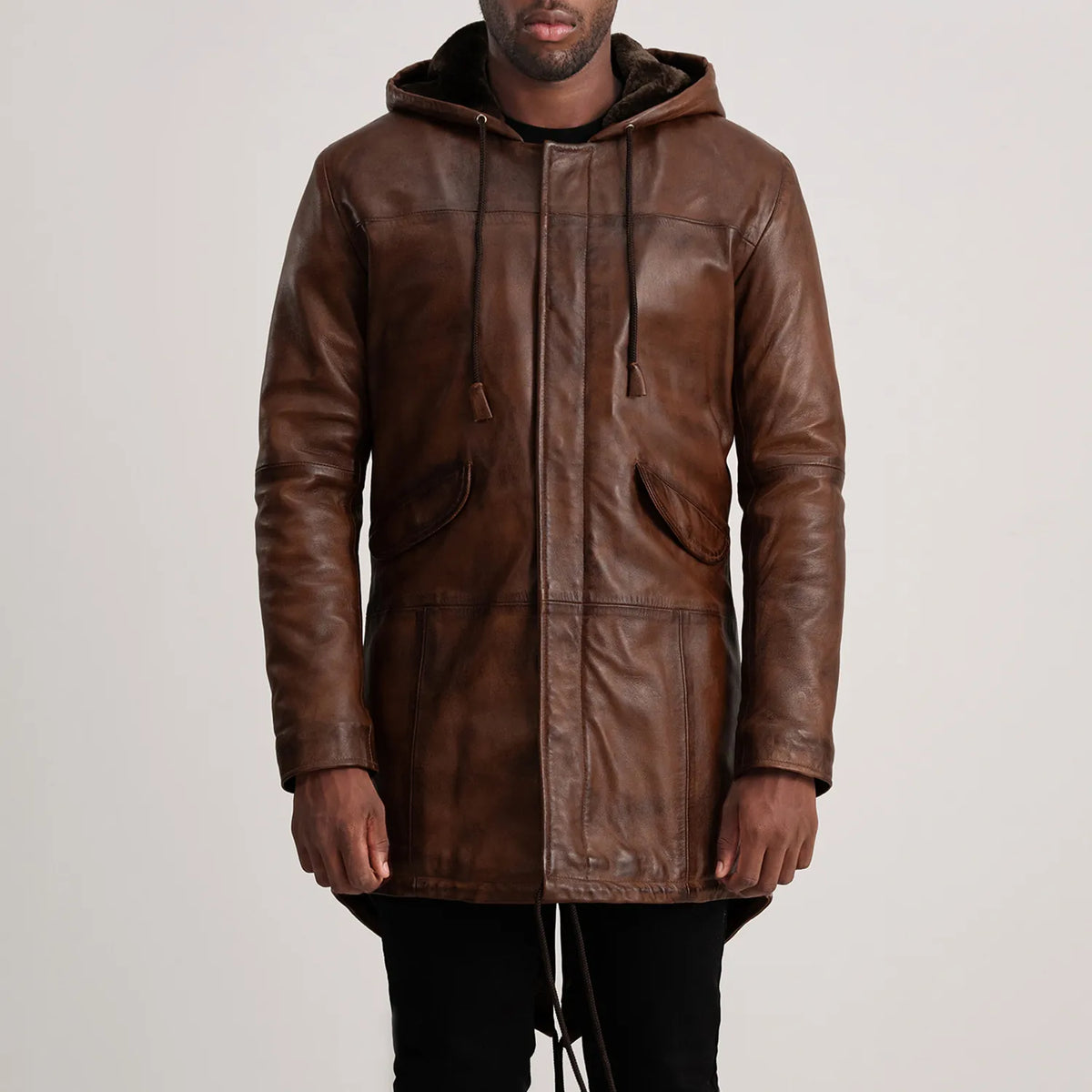 
Delvin Veste en Cuir pour Homme – alternate product view 4