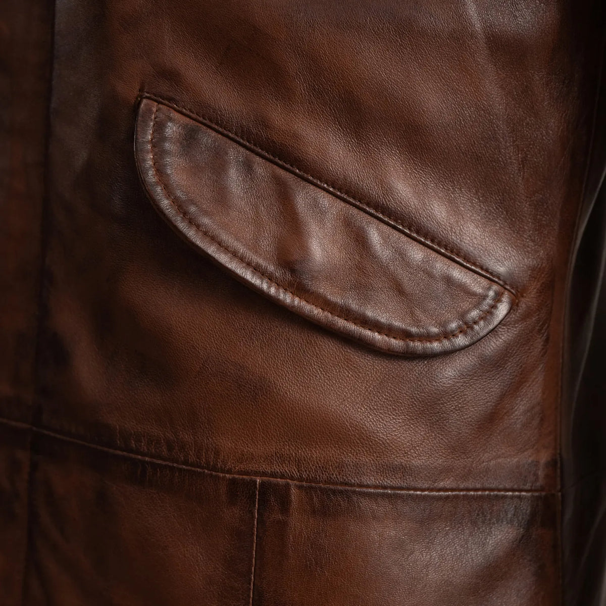
Delvin Veste en Cuir pour Homme – alternate product view 6