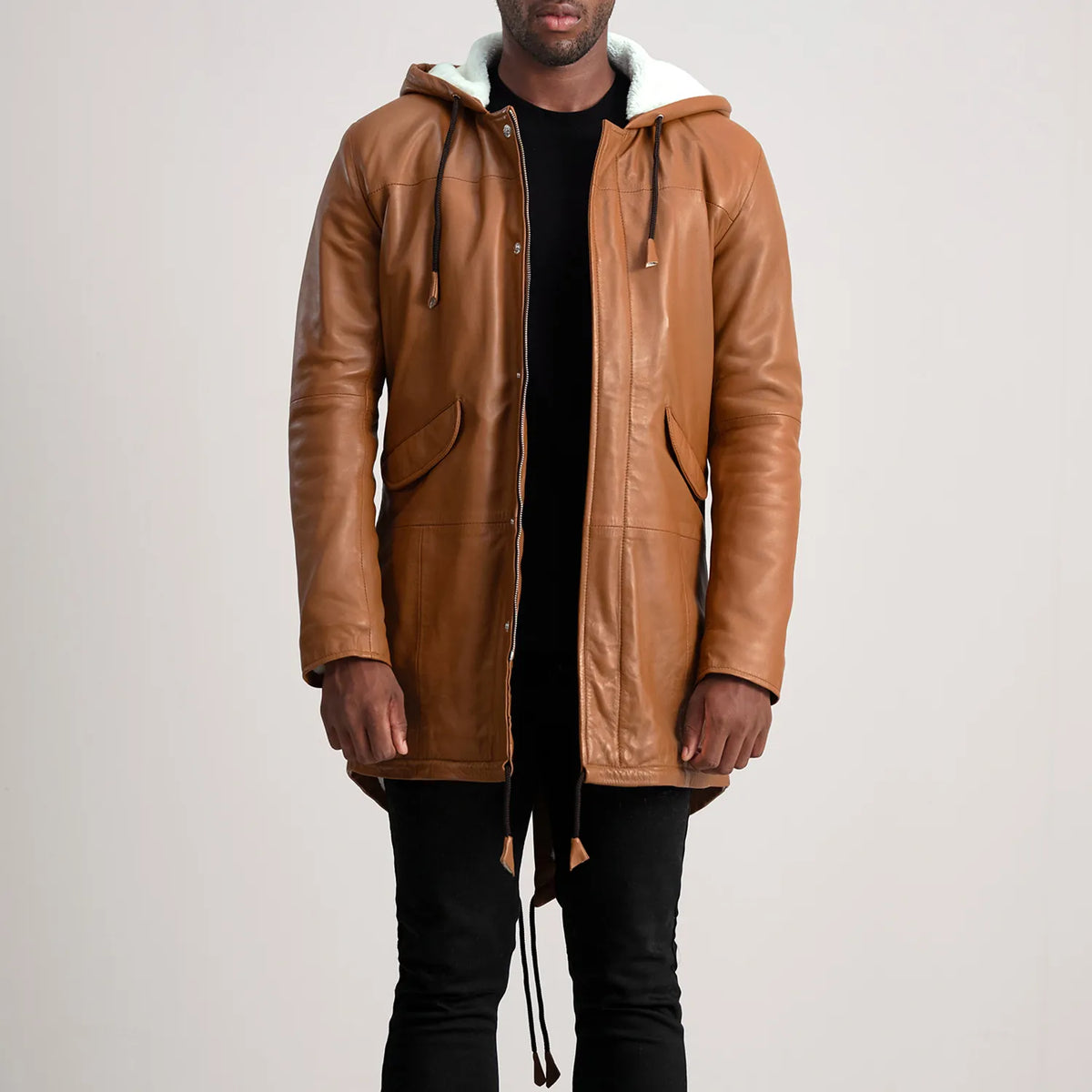
Delvin Veste en Cuir pour Homme – alternate product view 1