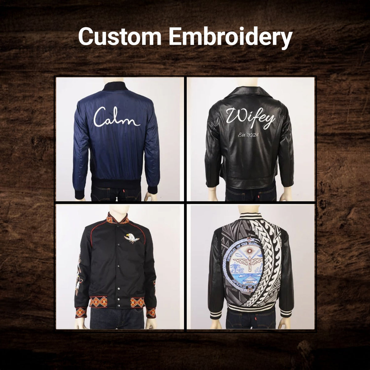 Design Your Own Veste en Cuir pour Femme – Vue produit alternative 10
