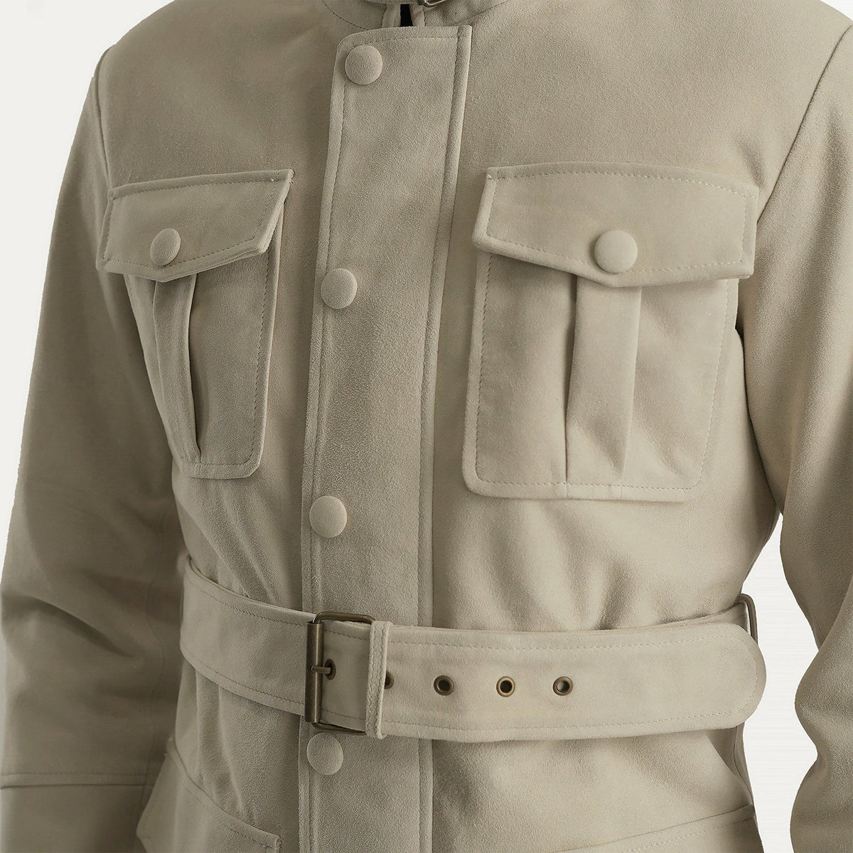Vue intérieure Showing Quilted Polyester Lining &amp; Deux poches intérieures