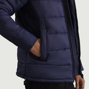 
Vue intérieure Showing Quilted Viscose Lining & Deux poches intérieures fonctionnelles