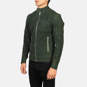 Fernando Matelassé Veste Motard en Cuir pour Homme – Vue produit alternative 2