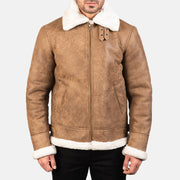 
Francis B-3 Noir Blouson Bombardier en Cuir pour Homme – alternate product view 4