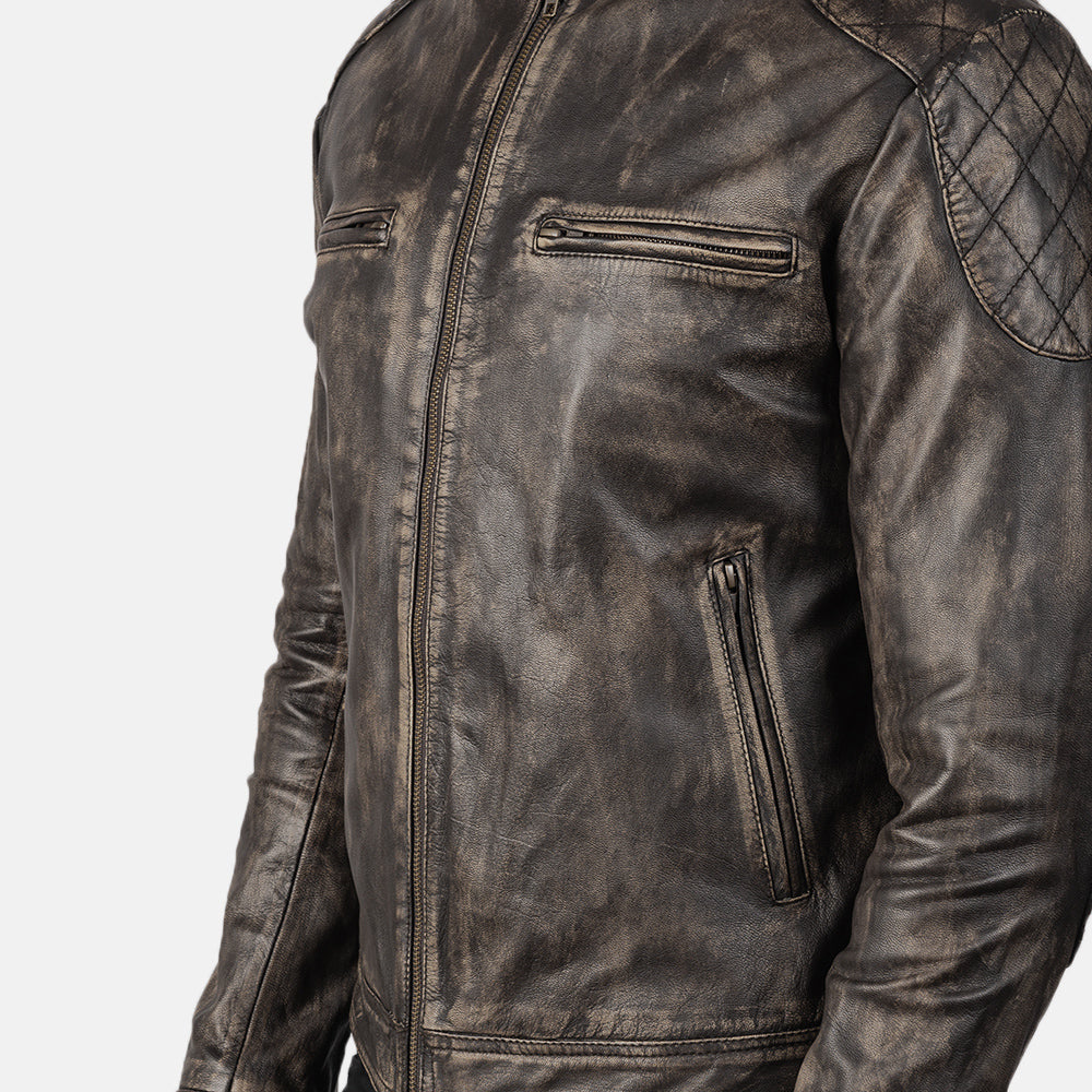 Vue intérieure Showing Quilted Polyester Lining &amp; Deux poches intérieures