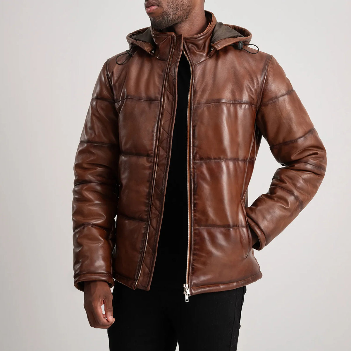 
Gordon Veste en Cuir pour Homme – alternate product view 1