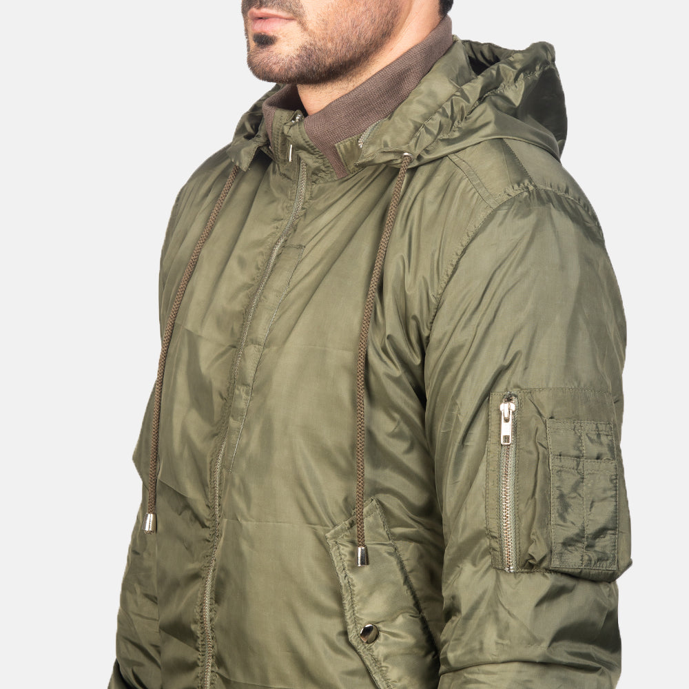Vue intérieure Showing Quilted Viscose Lining &amp; Deux poches intérieures